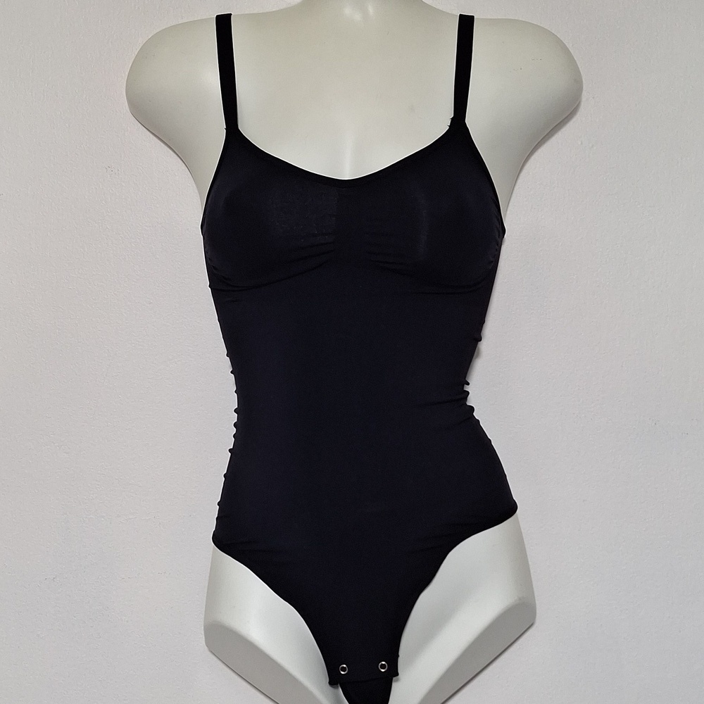 Feelingirl Women's Black Shapewear Bodysuit
